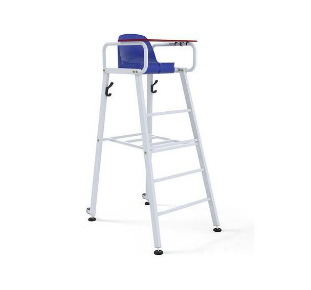 Chaise d'arbitre de badminton premium en aluminium