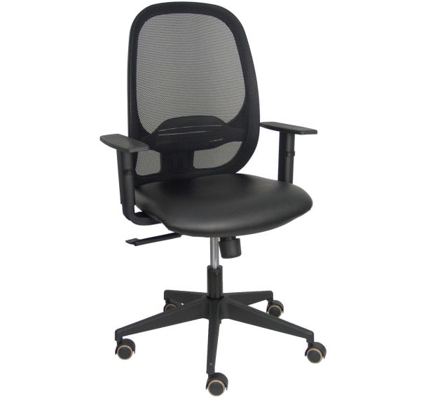 Chaise de bureau Cilanco bras réglable similicuir