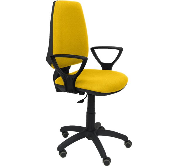 Chaise de bureau Elche CP bras fixe - roue parquet - Piqueras y crespo