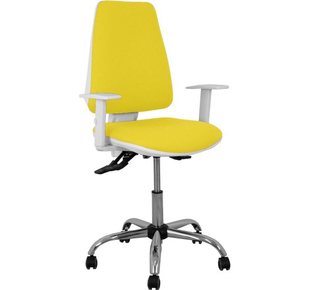 Chaise de bureau Elche S Blanca accoudoirs réglables-Piqueras y crespo