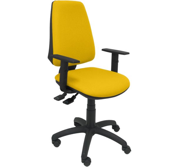 Chaise de bureau Elche S bras réglable -Roue nylon - Piqueras y crespo