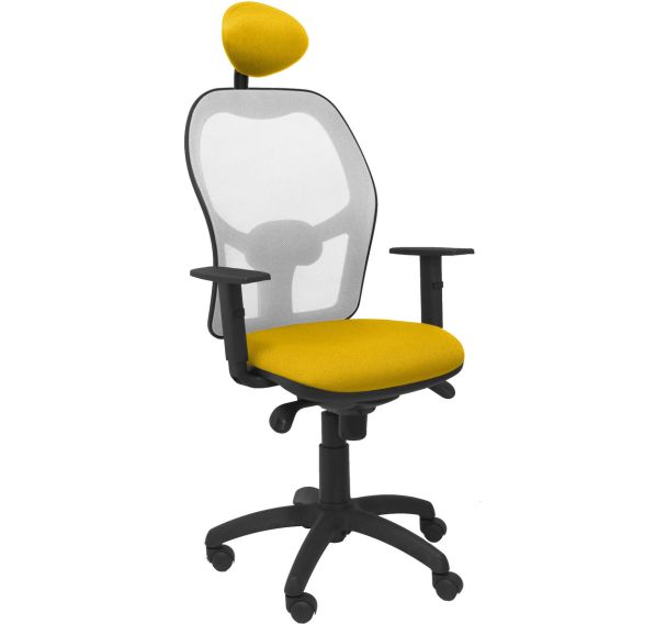 Chaise de bureau Jorquera avec dossier gris - Piqueras y crespo