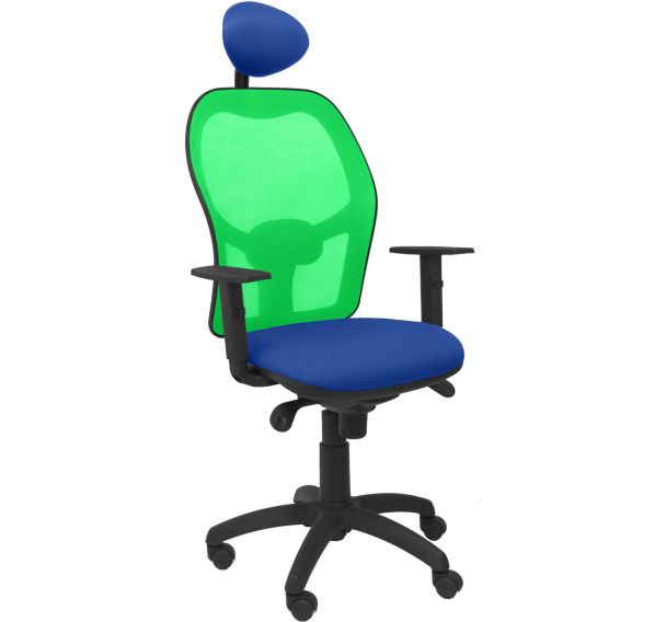 Chaise de bureau Jorquera avec dossier vert - Piqueras y crespo
