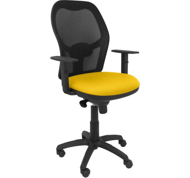 Chaise de bureau Jorquera bras réglable dossier noir-Piqueras y crespo