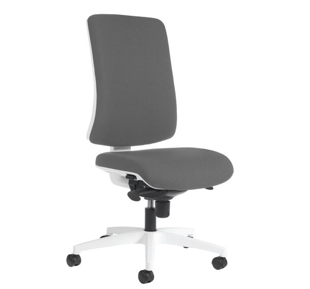 Chaise de bureau Oria pied blanc GGI