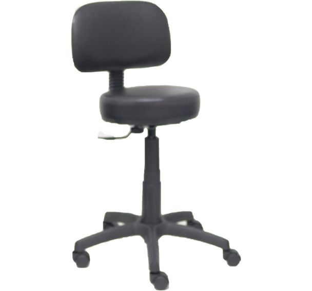 Chaise de bureau Raspilla G1 similicuir noir