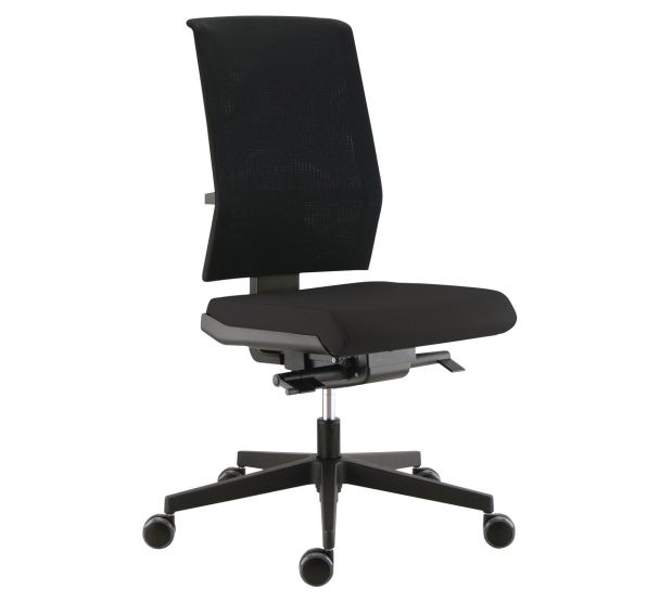 Chaise de bureau haut dossier résille tissu M1 Tela Sokoa