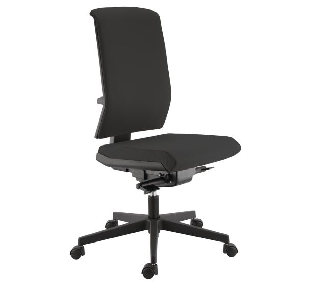 Chaise de bureau haut dossier revêtement tissu M1 Tela Sokoa