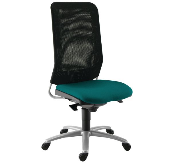 Chaise de bureau piètement gris Diaz Sokoa