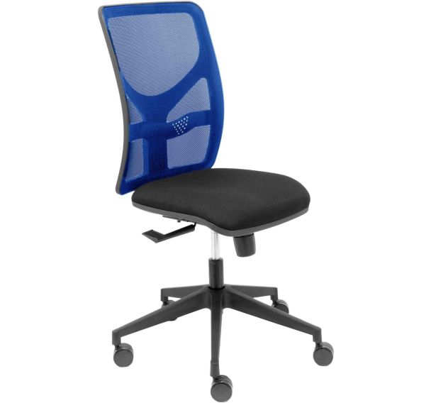 Chaise de bureau sans accoudoirs noir