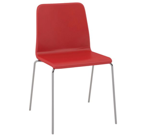 Chaise de réunion Celte tissu enduit PVC Quadrifoglio