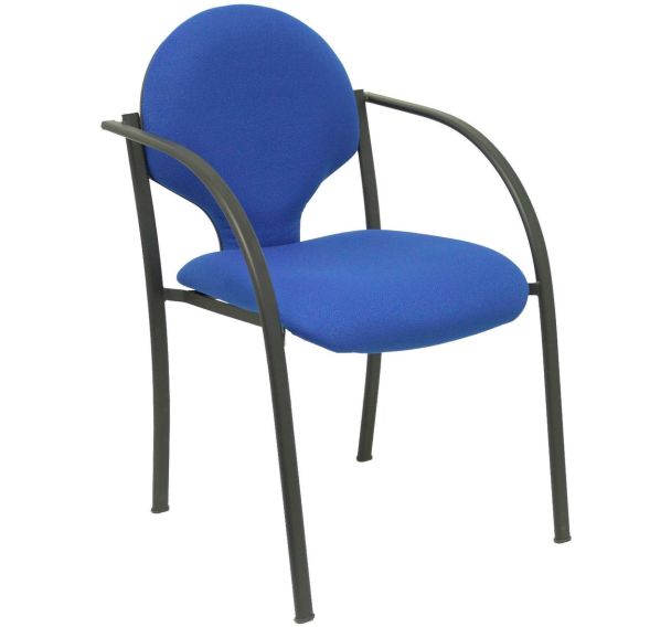 Chaise de réunion Hellin avec accoudoirs fixes - Piqueras y crespo