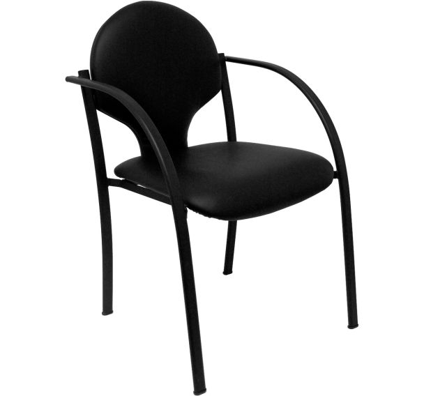 Chaise de réunion Hellin en similicuir - Piqueras y crespo