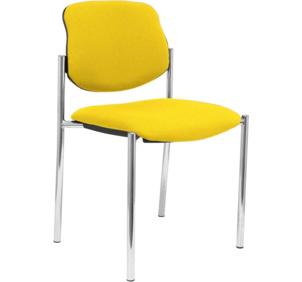 Chaise de réunion Villalgordo - Structure chromée - Piqueras y crespo