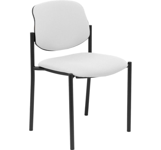 Chaise de réunion Villalgordo - Structure noire - Piqueras y crespo