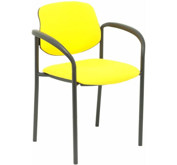 Chaise de réunion Villalgordo tissu avec accoudoir - Piqueras y crespo