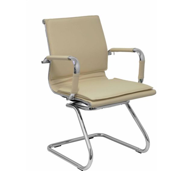 Chaise de réunion Yeste en similicuir - Piqueras y crespo