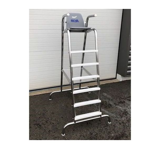 Chaise de surveillance 2,26m en inox