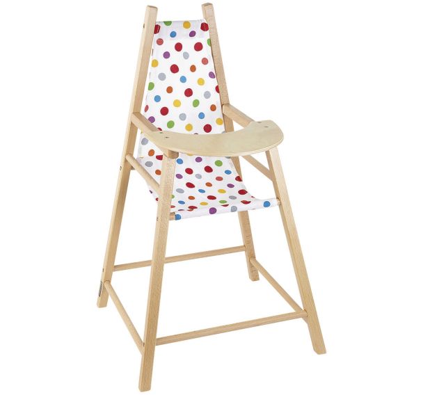 Chaise haute 46,5 x 35 x 70 cm