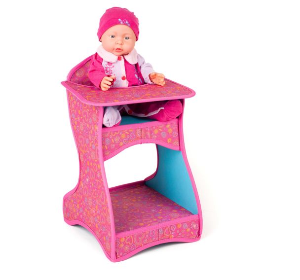 Chaise haute pour poupée