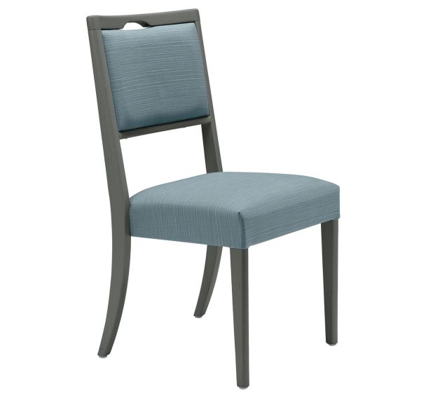 Chaise intégrale Confort assise et dossier abaka - structure hêtre Sunset Creation