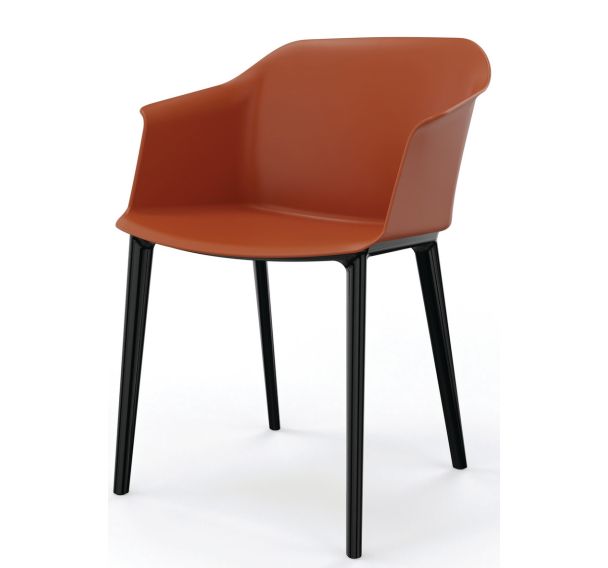 Chaise multiusage en polypropylène recyclé Scott - Eol