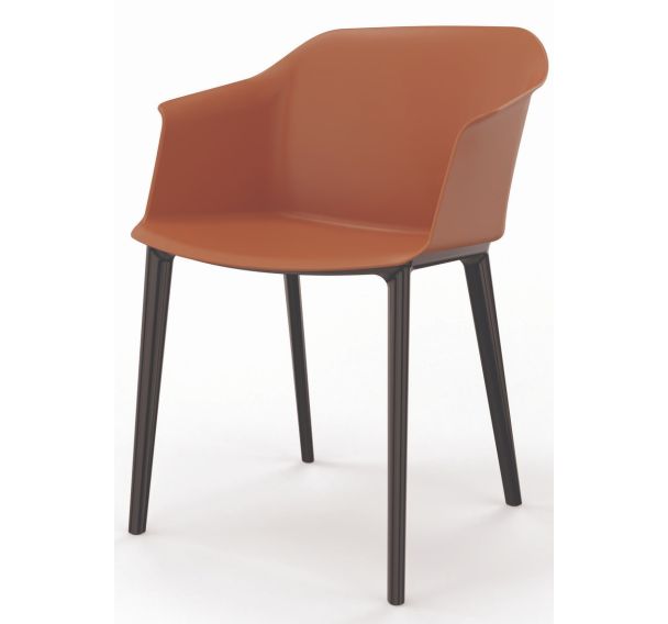 Chaise multiusage en polypropylène recyclé Scott - Eol