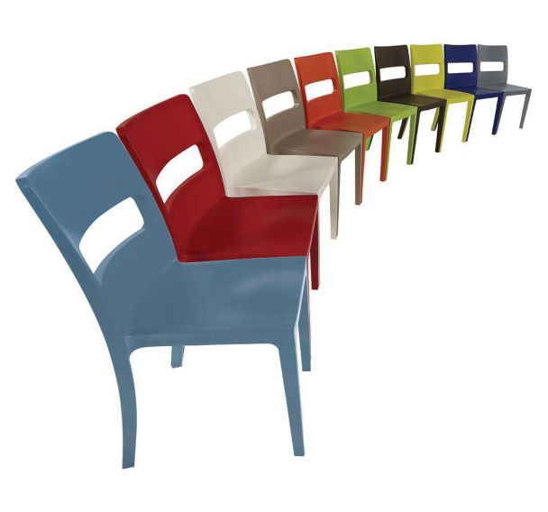 Chaise polypropylène 4 pieds SAI S-CAB