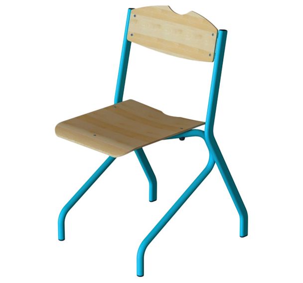 Chaise scolaire Elodie appui sur table