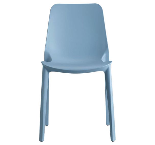Chaises Ginevra Go Green 4 pieds lot de 6 S-CAB
