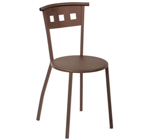 Chaises empilables ligne Pastille carré - Rodet