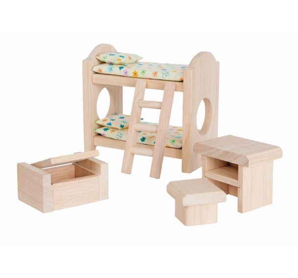 Chambre pour enfants bois naturel