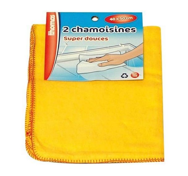 Chamoisine - 40x50 cm - Lot de 2