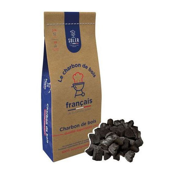 Charbon de bois qualité supérieure - 20L