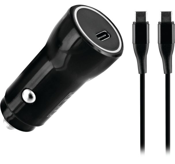Chargeur allume-cigares Type-C PowerDelivery et câble Type-C