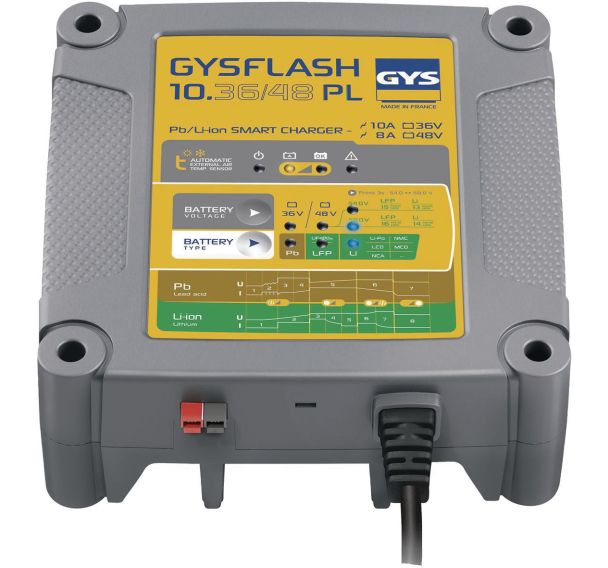 Chargeur de batterie - Gysflash 10.36/48 pl - Gys