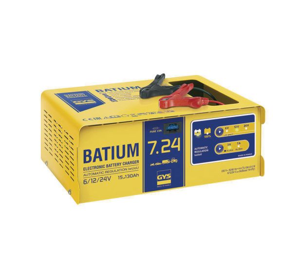 Chargeur de batterie automatique à microprocesseur 6/12/24 V - Gys