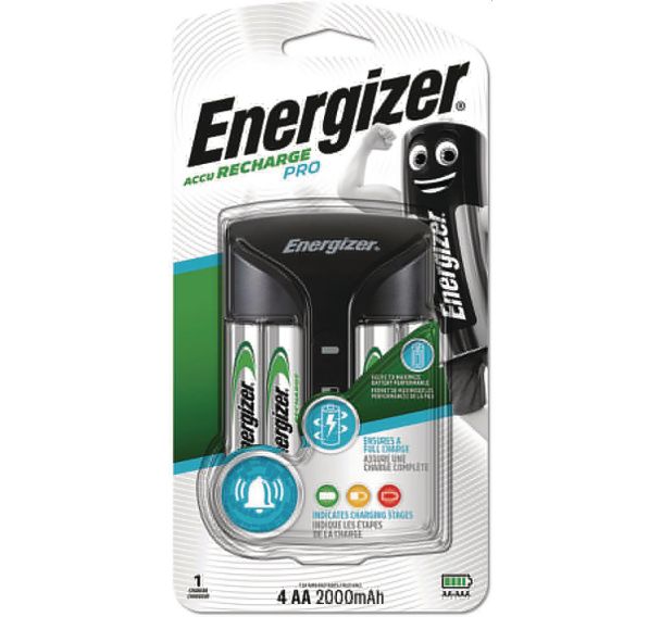 Chargeur de piles Pro Energizer - AA et AAA