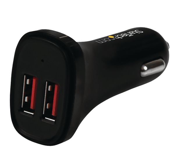 Chargeur de voiture USB 2 ports 24 W/4,8 A - StarTech