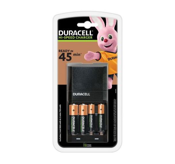 Chargeur pile rechargeable 15 minutes - CEF27 - Duracell