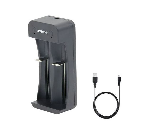 Chargeur rapide 2 canaux pour batteries Li-Ion