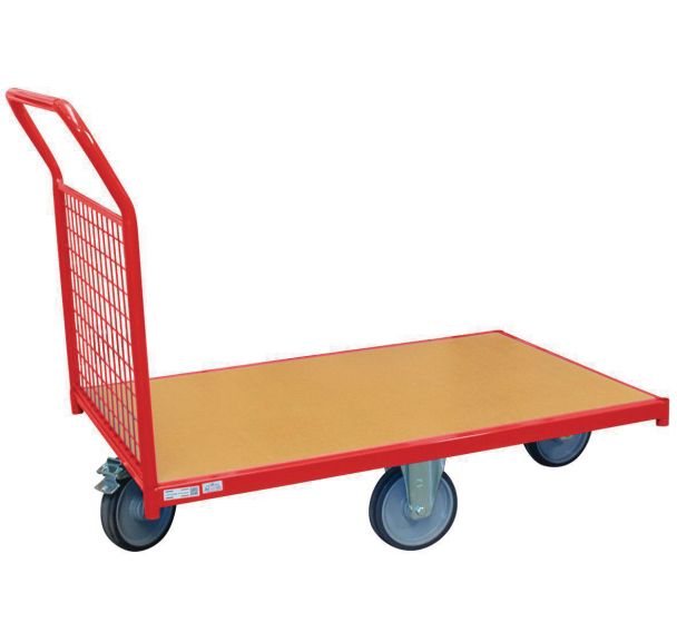 Chariot 1 dossier grillagé Force 500 kg roues en losange - FIMM