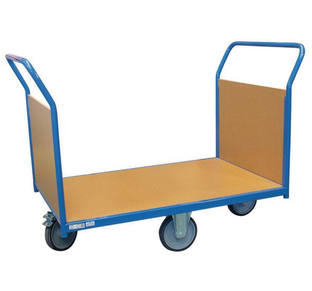 Chariot 2 dossiers bois Force 500 kg roues en losange - FIMM