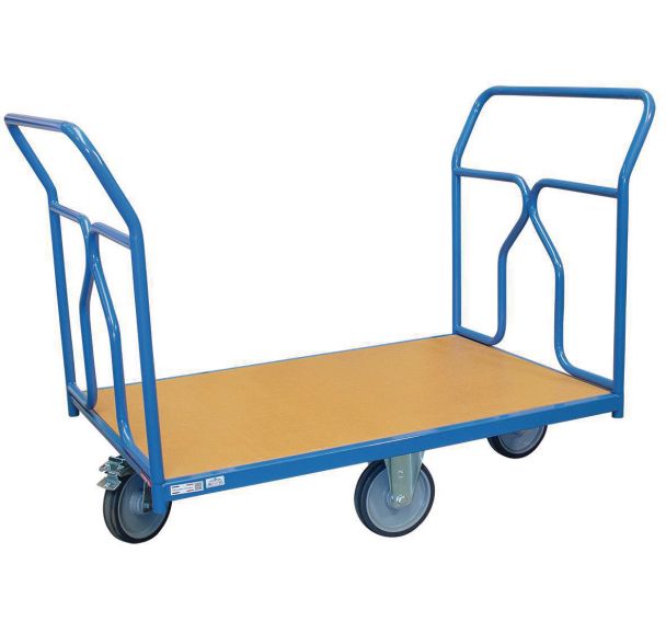 Chariot 2 dossiers tube Force 500 kg roue en losange - Fimm