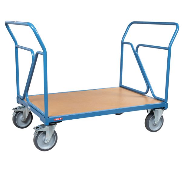 Chariot 2 dossiers tube Force 500 kg roues en rectangle - Fimm
