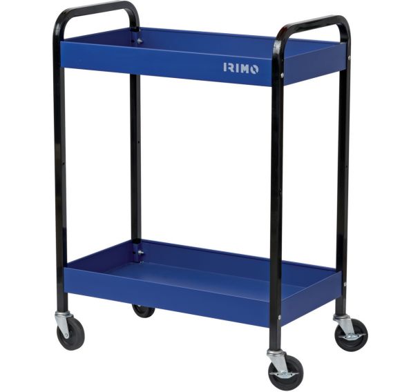 Chariot 2 plateaux sur roues