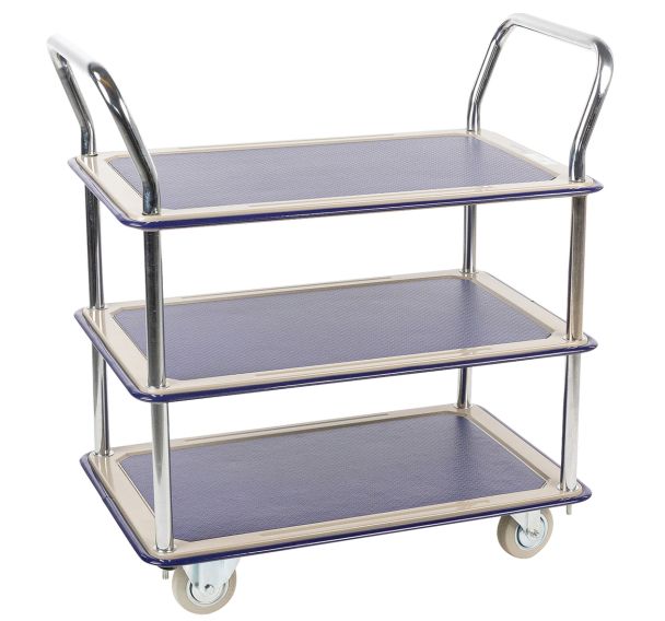 Chariot 3 plateaux capacité 120 kg