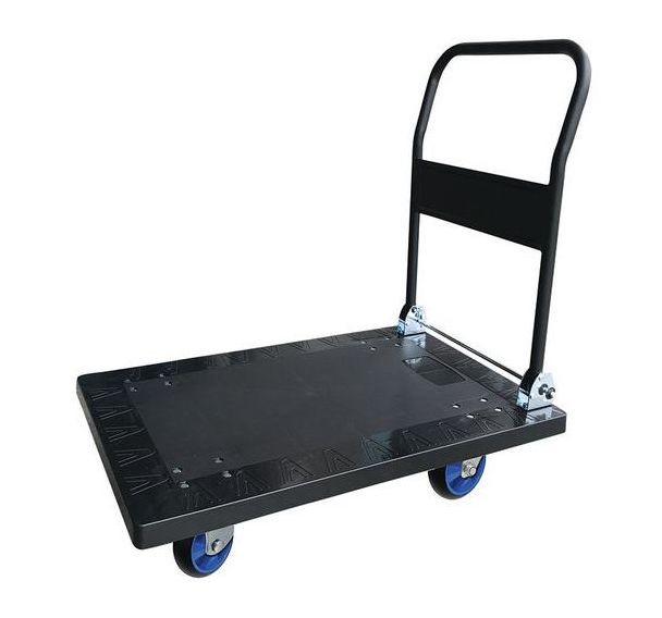 Chariot 500 kg polypropylène timon rabattable
