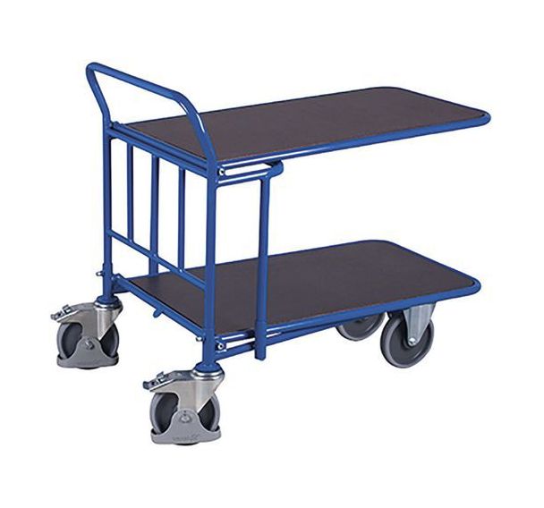 Chariot C+C avec 2 plateaux en contre-plaqué étanche