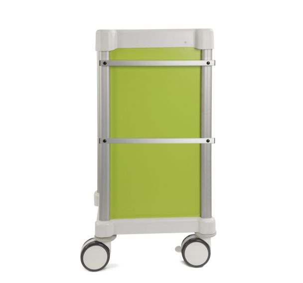 Chariot Caméléon équipé avec tablette+3 rails MDOSE